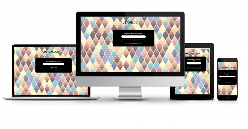 plantilla  s de Página de Login Pattern
