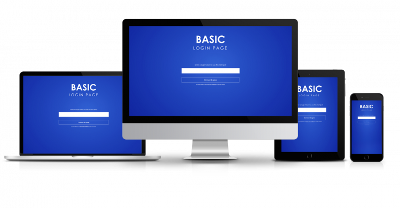 plantillas de Página de Login Básico