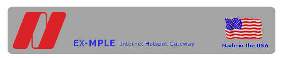 Guest Internet Hotspot Gateway label